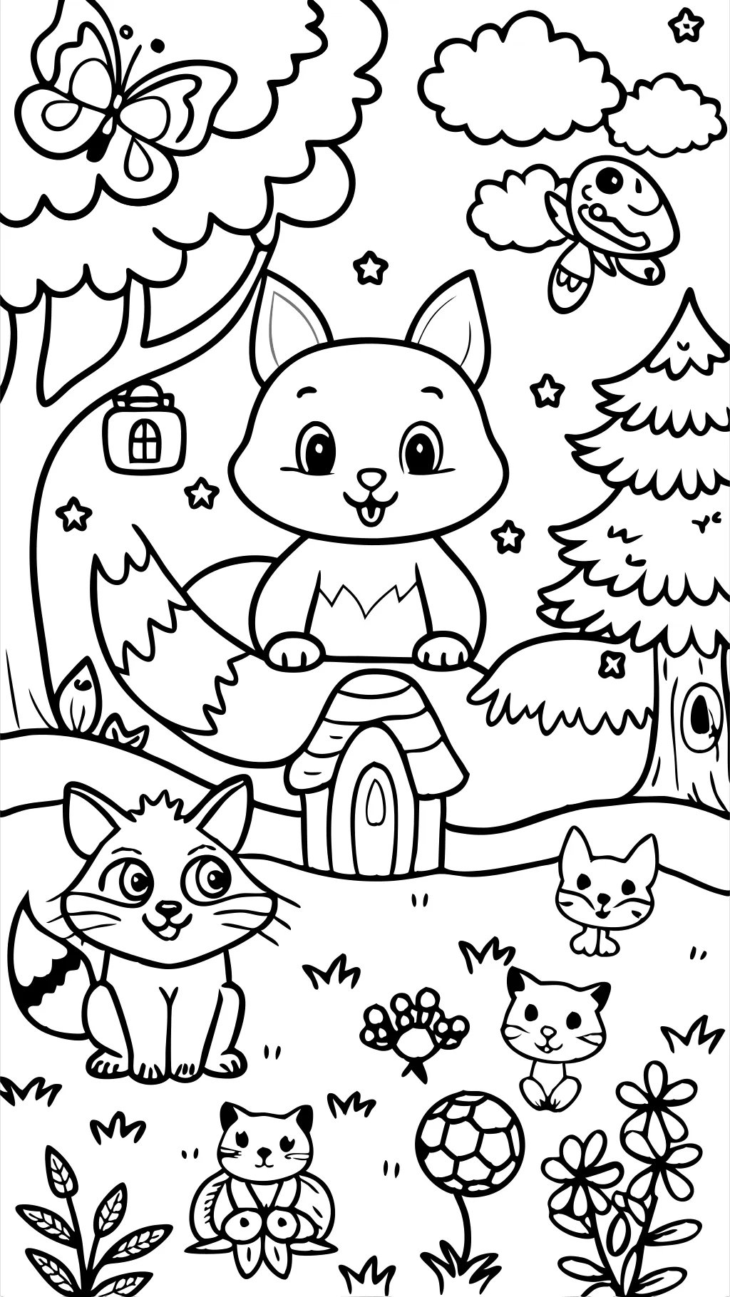 pages animales à colorer